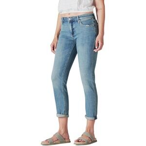 Lucky Brand Sienna Slim Boyfriend Jeans Medium Wash Distressed Size 6/28